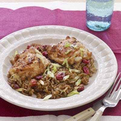 <p>Make use of fresh cranberries with this easy one-pot dinner, which harmonizes sweet and savory flavors with Asian flair.</p>
<p><strong>Recipe: <a href="http://gogonow.org/recipefinder/cranberry-hoisin-chicken-rice-recipe-clv1110%22 target="_blank">Cranberry Hoisin Chicken Rice</a></strong></p>