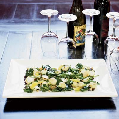 Roasted Turnips and Greens