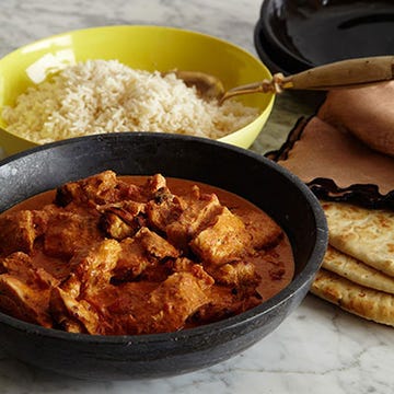 <p>This classic masala is often the first dish many try when exploring Indian food. We love Grace Parisi's version because it's easy to prepare and its slightly spicy tomato cream sauce is addictive. The chicken needs to marinate overnight, so plan accordingly.</p><p><strong>Recipe:</strong> <a href="http://gogonow.org/recipefinder/chicken-tikka-masala-recipe-fw1213%22 target="_blank"><strong>Chicken Tikka Masala</strong></a></p>
