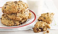 <p>This hybrid of our two favorite classic cookies delivers a soft, lightly cinnamon-spiced dough rich with sweet chocolate chips and chewy raisins. Feel free to substitute alternate dried fruits like dried cherries for a different cookie experience.</p><p><b>Recipe: <a href="/recipefinder/grandma-mollies-oatmeal-raisin-chocolate-chip-cookies-recipe" target="_blank">Grandma Mollie's Oatmeal Raisin Chocolate Chip Cookies</a> </b></p>