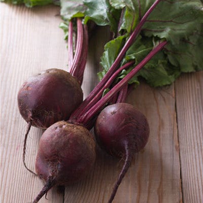 <p>Bought beets over a week ago, but only craving them now? No problem. Thick skin keeps them fresh in your refrigerator for up to two weeks, says Malone. Plus, they're less sensitive to ethylene, which means they can stay near other vegetables without spoiling so quickly. Maximize their shelf life with Cox's tips: First, cut off the green roots to slow down water loss. Then, store them in a plastic bag. Wash them only when you're ready to use them.</p>