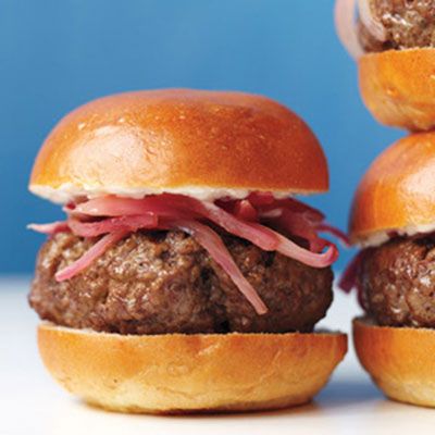 Bistro Sliders With Pickled Onions Recipe