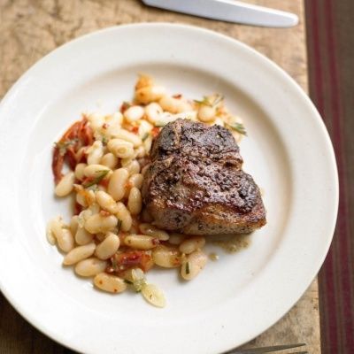 <p>This hearty, one-skillet dish combines lamb chops, white beans, and fragrant rosemary — it's dinner in under an hour.</p>
<p><strong>Recipe: <a href="http://www.delish.com/recipefinder/lamb-white-beans-rosemary-recipe-mslo0214" target="_blank">Lamb with White Beans and Rosemary</a></strong></p>
