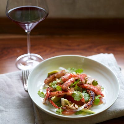King Crab Salad with Grapefruit and Avocado