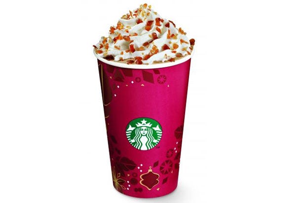 Caramel Brulee Latte <p>A cup of coffee is like the Caramel Brulee Latte the same way my apartment is like the palace of Versailles. This prime example of end-of-the-empire decadence jams 580 calories, twenty grams of fat, and eighty-five grams of carbs into its scant twenty ounces.</p>