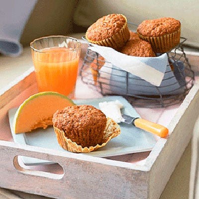 <p>Full of fresh carrot and ginger, our tender muffins fulfill twin desires for a healthful and tasty start to the day.</p>
<p><b>Recipe: </b><a href="http://gogonow.org/recipefinder/carrot-ginger-bran-muffins-3716%22 target="_blank"><b>Carrot-Ginger Bran Muffins</b></a></p>