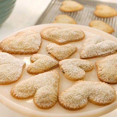 <p>This spiced pastry, enfolding a simple raisin filling, is made with butter and a touch of yogurt, which yields a flaky, tender cookie.</p><p><b>Recipe:</b> <a href="/recipefinder/raisin-heart-pockets-recipe-mslo0112"><b>Raisin Heart Pockets</b></a></p>