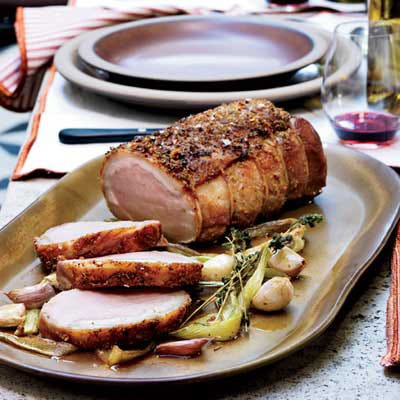 Fennel-Garlic Pork Roast