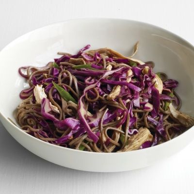 <p>Soba is made from buckwheat, a gluten-free grain, so it's good for people with celiac disease. Some brands of soba also contain wheat — check the ingredient list.</p><p><strong>Recipe:</strong> <a href="http://www.delish.com/recipefinder/soba-noodle-salad-chicken-scallions-recipe-mslo0114"><strong>Soba Noodle Salad with Chicken and Scallions</strong></a></p>