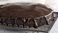 Less is more with this single-layer cake adorned with a deep chocolate glaze.<br /><br /><b>Recipe: <a href="/recipefinder/basic-chocolate-cake-25">Basic Chocolate Cake</a></b>