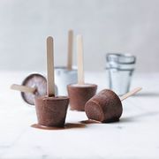 <p>These pops are so much better than the plastic-wrapped kind you pull out of your grocery-store freezer. With insane amounts of chocolate; real, wholesome ingredients; and total satisfaction for about 125 calories a pop, what more could you want?</p>
<p><strong>Recipe:</strong> <a href="http://www.delish.com/recipefinder/chocolate-fudge-pops-recipe-opr0813" target="_blank"><strong>Chocolate Fudge Pops</strong></a></p>
