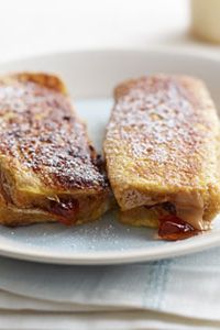 <p>PB&J is a kid favorite—but this dish is bound to become a hit for the whole family. Branch out and experiment with various nut butters (almond, cashew, hazelnut) and jams (apricot, orange marmalade).</p>
 
<p><strong>Recipe:</strong> <a href="http://www.delish.com/recipefinder/pb-j-french-toast-sticks-recipe-122773"><strong>PB & J French Toast Sticks</strong></a></p>
 


