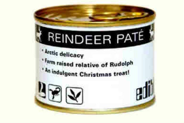 While reindeer may be a staple and acceptable food source in Finland, there’s still no good reason the meat should be canned indefinitely. Canned reindeer sales also tend to peak around the Christmas season, and it's also controversial because of its questionably traumatic harvesting process.