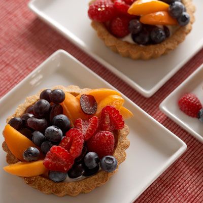 Fruit Tart with Almond Pie Crust Recipe
