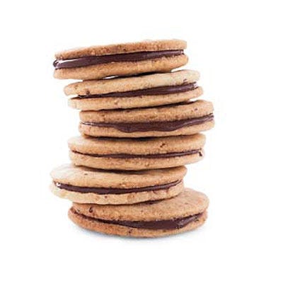 Nutella Sandwich Cookies