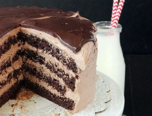 <p>Hot cocoa is most definitely not just for winter. Now that it's finally warm outside, use the mix to make both the cake and the frosting. </p>

<p><strong>Get the recipe at </strong><a href="http://beyondfrosting.com/2013/11/07/hot-chocolate-icebox-cake/" target="_blank"><strong>Beyond Frosting</strong></a><strong>.</strong></p>