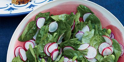 <p>Fish sauce, lime juice and lemongrass make such a delicious dressing that it's easy to forget how healthy this salad is.</p><p><strong>Recipe:</strong> <a href="Spinach and Edamame Salad with Basil and Asian Dressing"><strong>Spinach and Edamame Salad with Basil and Asian Dressing</strong></a></p>