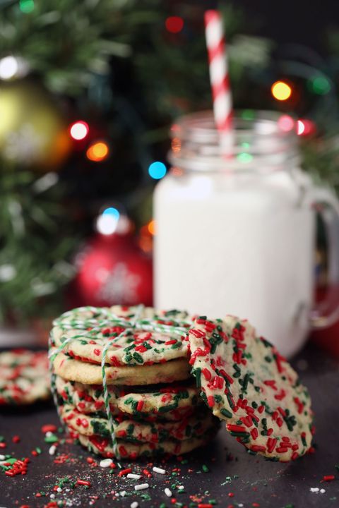 Christmas Funfetti Cookies