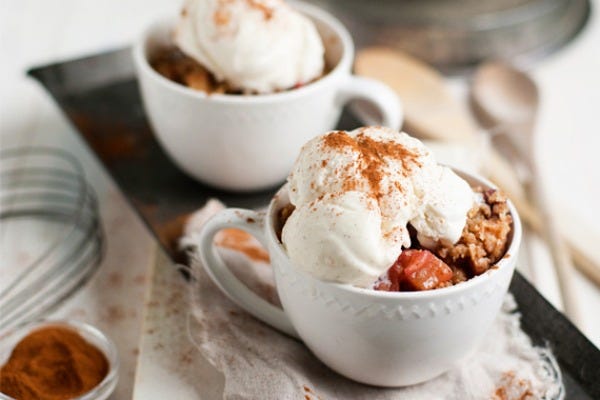 <p>Pumpkin and chocolate cupcakes combine the classic colors and flavors of Halloween.</p> <p><strong>Get the recipe from <a href="http://www.mybakingaddiction.com/cranberry-apple-crisp/" target="_blank">My Baking Addiction</a>.</strong></p>