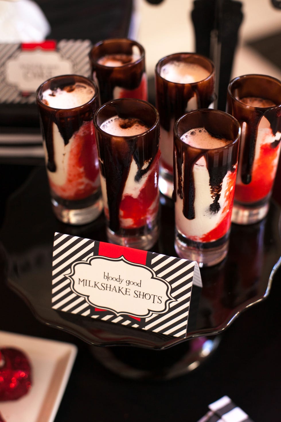 Bloody Good Milkshake Shots