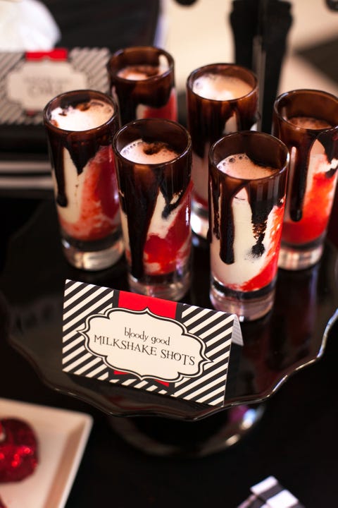 vampire themed food vampire inspired halloween snacks
