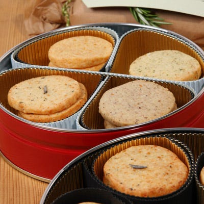 Blue Cheese-Pecan Icebox Crackers