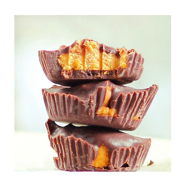 <p>Why buy the bagged candies when you can bake your own with pumpkin inside?</p>
<p><strong>Get the recipe at <a href="http://chocolatecoveredkatie.com/2012/10/04/reeses-pumpkin-peanut-butter-cups/" target="_blank">Chocolate-Covered Katie</a>.</strong></p>
<p><strong>RELATED: <a href="http://www.countryliving.com/cooking/about-food/halloween-surprise-cakes#slide-1" target="_blank">7 Halloween Desserts Hiding Fun Surprises Inside</a></strong></p>