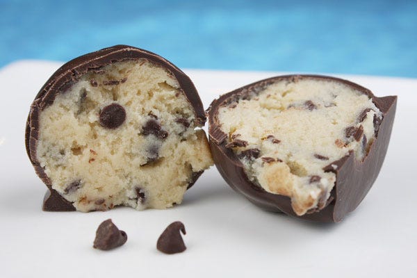 <p> </p> <p><strong>Get the recipe from <a href="http://www.recipegirl.com/2011/03/30/chocolate-chip-cookie-dough-truffles/" target="_blank">Recipe Girl</a>.</strong></p>