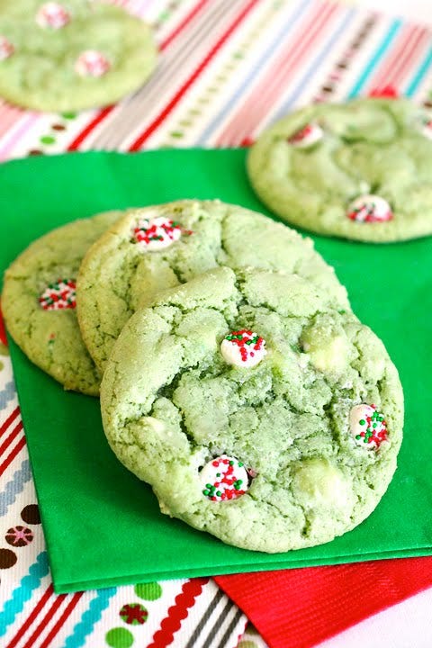 <p>These buttery cookies have a refreshing peppermint kick to them. Stack a few into a mason jar to create a great holiday gift!</p> <p><strong>Get the recipe from <a href="http://www.thecookingphotographer.com/2010/12/buttermint-drop-cookies.html" target="_blank">The Cooking Photographer</a>.</strong></p>