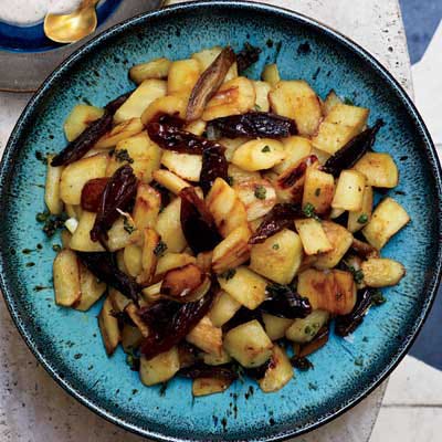 SautÃ©ed Parsnips with Dates and Spiced Yogurt