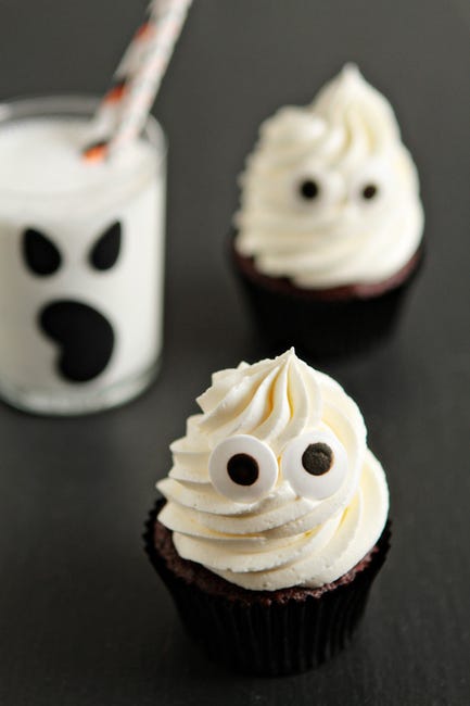 <p>These devilishly delicious cupcakes sneak in espresso to deepen the chocolate flavor. It's a trick you're sure to love.</p>
<p><strong>Get the recipe from <a href="http://www.mybakingaddiction.com/halloween-cupcakes/" target="_blank">My Baking Addiction</a>.</strong></p>