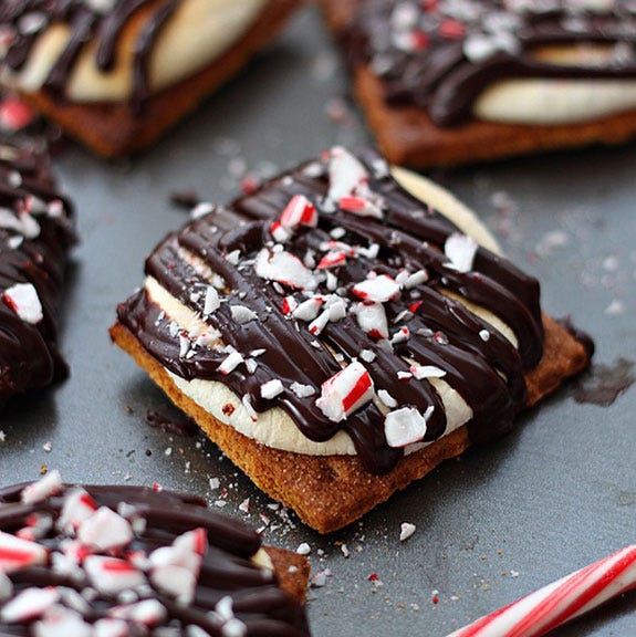 <p> </p> <p><strong>Get the recipe from <a href="http://www.teacher-chef.com/2013/12/17/peanut-butter-christmas-trees/" target="_blank">Teacher Chef</a>.</strong></p> 