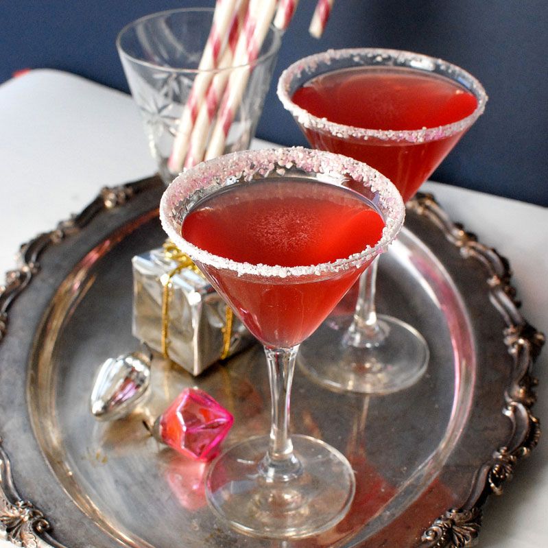 Candy Cane Martini Recipe - Sweet Humble Home