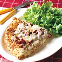 Sun-Dried-Tomato, Sausage, and Fontina Pizza