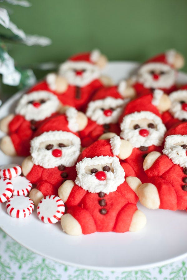 Ho, Ho, Ho! Roly-Poly Santa Cookie Recipe