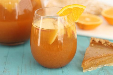 <p></p>
<p><strong>Get the recipe from <a href="http://www.thatssomichelle.com/2014/10/pumpkin-pie-sangria.html" target="_blank">That's So Michelle</a>.</strong></p>