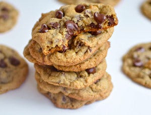 <p>Recreating the childhood magic of the chocolate chip cookie in gluten-free form can be tough, which is why we're set on this recipe that's already worked out all the kinks. A Super Bowl party just wouldn't be complete without a couple—and a couple more—of these on your plate. </p>
<p>Get the recipe at <a href="http://www.yammiesglutenfreedom.com/2013/09/simple-chewy-gluten-free-chocolate-chip.html">Yammie's Gluten Freedom</a>.</p>