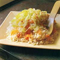 Rice Salad with Smoked Salmon and Cucumber