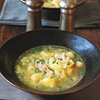 Gingered Cabbage Soup with Pork and Potatoes