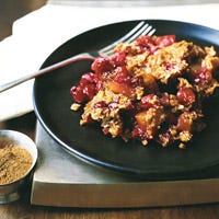 Cranberry Apple Raisin Crisp