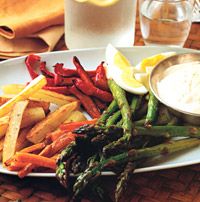 Roasted Vegetables with Aioli