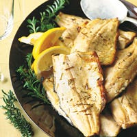 Grilled Trout with Savory Marinade