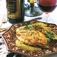 SautÃ©ed Chicken Breasts with Fennel and Rosemary