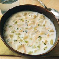 Smoked-Trout Chowder - Fish Recipes - Soup Recipes - Smoked Fish Recipes