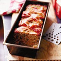Veal-and-Mushroom Meat Loaf with Bacon