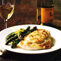 Garlic Roasted Cod with Mashed-Potato Crust