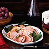 Spicy Pineapple Glazed Ham