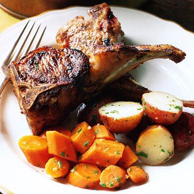 <p>Las Pedroneras, in the Castilla-La Mancha region, is considered the garlic capital of Spain. These juicy, meaty lamb chops sizzled in extra-virgin olive oil with plenty of garlic cloves are an homage to the village. </p><br /><p><b>Recipe: </b><a href="/recipefinder/lamb-chops-sizzled-garlic-recipe-8666" target="_blank"><b>Lamb Chops Sizzled with Garlic</b></a></p>