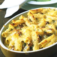 Ziti, Eggplant and Fontina Gratin
