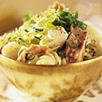 Tuna With Pasta And FrisÃ©e